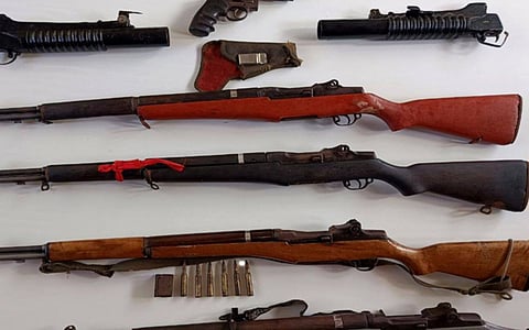 ZAMBOANGA. The launch of the Rido-Free, Gun-Free, and Peace-Centered Community campaign of the 104th Infantry Battalion continues to gain ground as seven firearms are voluntarily handed over to authorities in Tapul, Sulu. (SunStar Zamboanga)