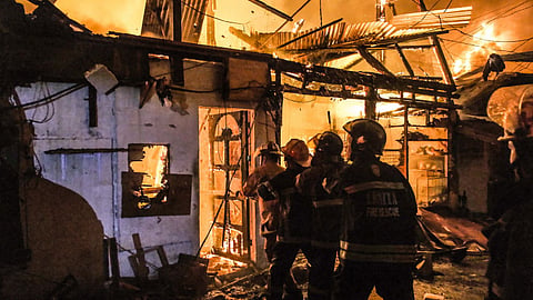 5 fires displace 350 across metro