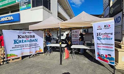 Matina Community Pantry and Konsyensya Dabaw started distributing rice packs to jeepney, taxi, and tricycle drivers on Easter Monday, April 6, 2026.