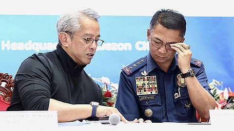 Jonvic Remulla and Jose Melencio Nartatez