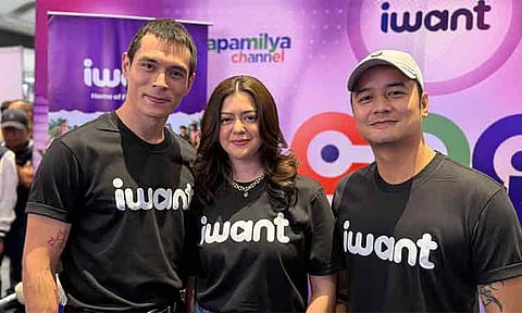 From left to right: Jake Cuenca, Sue Ramirez, and JM de Guzman