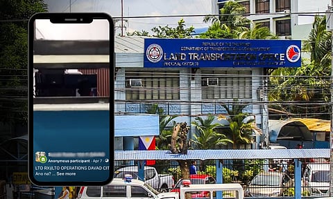 The Land Transportation Office-Davao Region (LTO-Davao) said it is investigating an alleged employee from its Operations Division whose video went viral online for reportedly playing games while on duty.