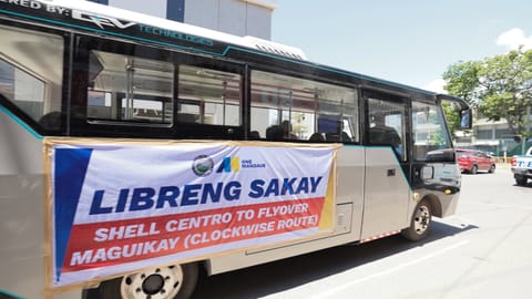 Mandaue adds electric vehicles to boost 'free ride' program