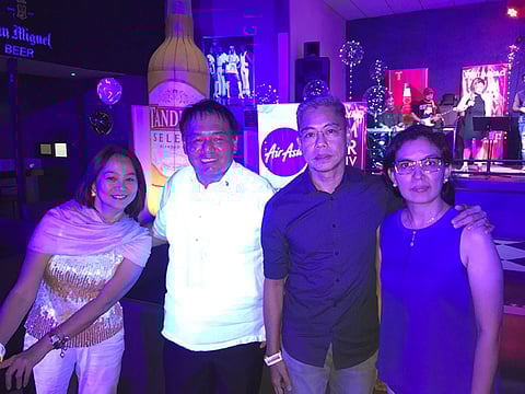 Chai Abaya, DOT-Davao Regional Director Butch Blanco, VDSF President Benjie Lizada with his wife, Fides.
