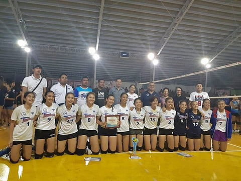Champions of Victor Plagata Cup Season 13 secondary girls