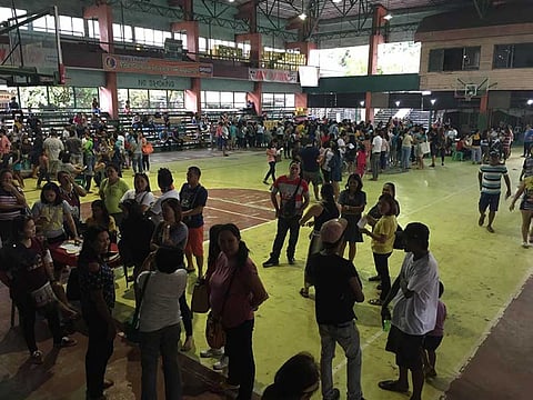 Teachers from Bacolod City who served in the Barangay and Sangguniang Kabataan (SK) elections received their cash cards at Bays Center yesterday, May 16. (Merlinda A. Pedrosa)