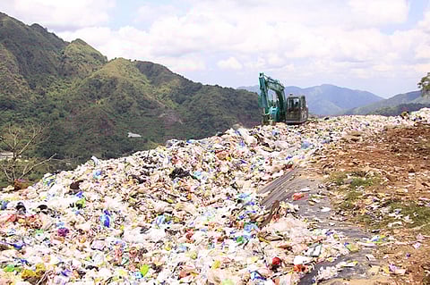 BAGUIO. The Cell 3 in Barangay Alno currently operates as the garbage facility of La Trinidad in Benguet. Lawmakers are pushing to institutionalize the Bantay Basura program in a bid to strengthen and curb garbage woes in the Valley. (Lauren Alimondo)