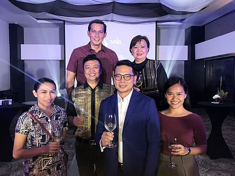 DAVAO. Seda's Kadayawan partners from the City Government, Malagos Cheeses and Chocolates and Philippine Eagle Foundation. (Jinggoy I. Salvador)