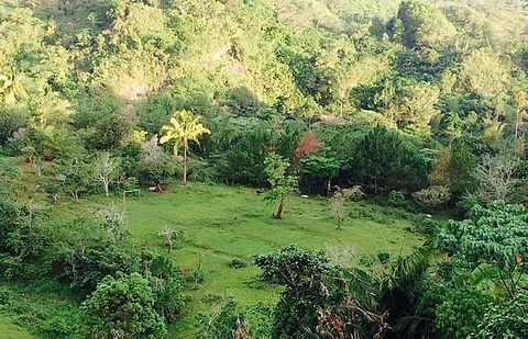 DAVAO. The Obu Manuvus' improvised football pitch in a little space within their ancestral domain in Marilog District, Davao City.