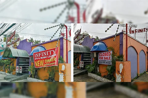CEBU. These photos were taken one month apart. After announcing that they are now under new management, the Infinity Bar, which is believed to be owned by controversial businessman Peter Lim closes its doors. (Arni Aclao)