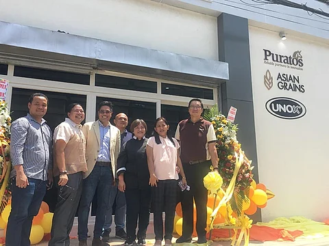 Officers and executives of Tri-Foods and Puratos during the launching of Tri-Foods Innovation Center at Obrero, Davao City. (Contributed photo)