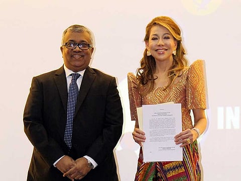 The new honorary consul with Bangladesh Ambassador Asad Alam Siam. (Contributed photo)