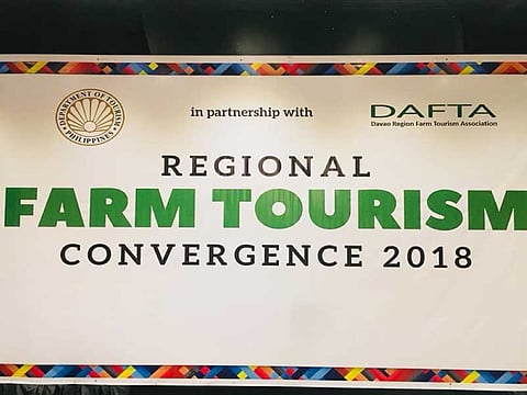DAVAO. Some 100 players joined on Wednesday the Regional Farm Tourism Convergence at Davao Convention Center, the first of its kind in the region. (John Gilford Doquilla)