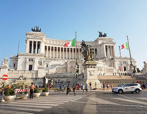 When in Rome. (Anna Angelica Sotto)