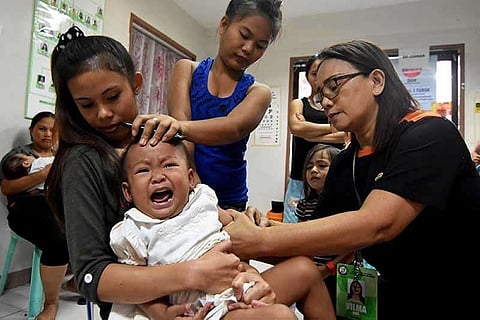 Over 1M kids get measles jabs in Mindanao