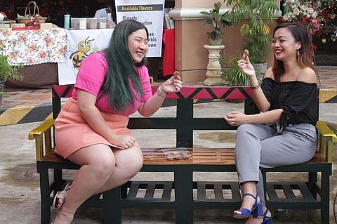 DAVAO. Winder benches are durable fixtures perfect for outdoor places such as parks. (Photo by Rudolph Alama)