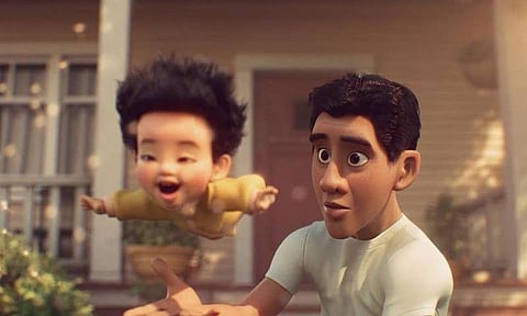 Pixar's short film, "Float." (Photo taken from Art of Bobby Rubio's Facebook account)