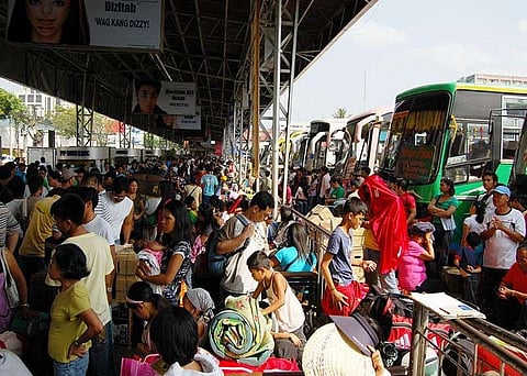 DAVAO. At the Davao City Overland Transport Terminal (DCOTT).