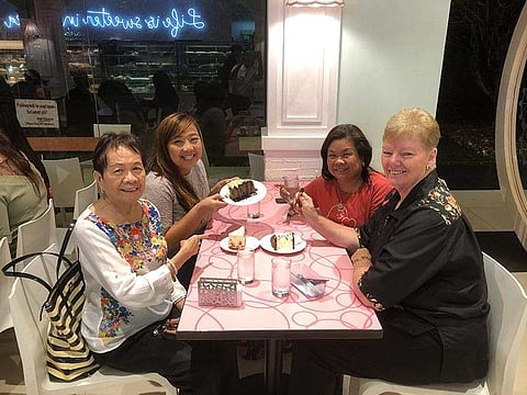 BACOLOD. Treat friends with cake. (Rose Jessica Octaviano)