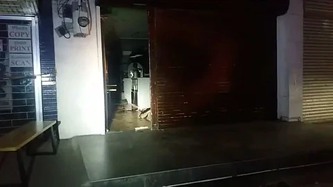 CEBU. Two persons were killed in a shooting incident on F. Ramos St., Cebu City past midnight Wednesday, April 10. (Screenshot from Superbalita Cebu video)