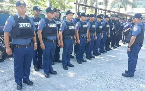 PANGASINAN. The Pangasinan Police is on full alert status until June 12, the end of the election period. (Photo courtesy of Dagupan City Police Station)