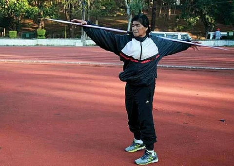 BAGUIO. After winning four gold medals in the Singapore Masters Athletics' 40th Anniversary Track and Field tourney at Bokit Gombak Stadium on May 2-4, Erlinda Lavandia is still looking forward to competing at 67. (SunStar Baguio File)