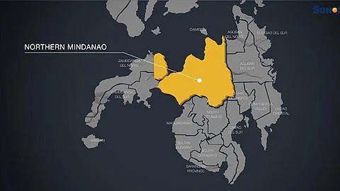 Northern Mindanao map
