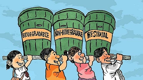 Waste segregation solid waste management