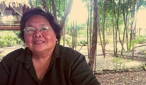 OPEN ACCESS DOESN't WORK. "It's just dawning on people that if we insist on open access all the time, we will run out of fish," says Rebecca Pestaño-Smith of Hale Manna Coastal Gardens in Moalboal, Cebu. (Photo from the Hale Manna facebook page)