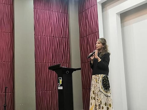 DAVAO. Joji Ilagan Bian, the founder of Joji Ilagan Career Center Foundation Inc., said the launching of these three programs: Junior Ichef Culinary Challenge (JICC), Clash of Young Hoteliers, and the Young Global Women Leaders Program, is aimed at giving greater appreciation for culinary, hospitality, and tourism industry. (Ace Perez)