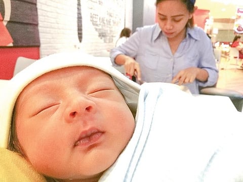 DAVAO. Welcome to the world, Isagani! (Mark Perandos)
