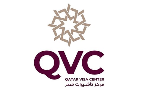 Logo grabbed from Qatar Visa Center's Facebook page