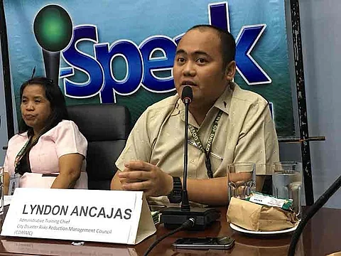 DAVAO. Davao City Disaster Risk Reduction and Management Council administrative training chief Lyndon Ancajas. (SunStar Davao File)