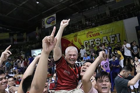 CEBU. SWU-Phinma head coach Mike Reyes has already overcome much tougher odds, says his older brother, Chot. (SunStar Photo)
