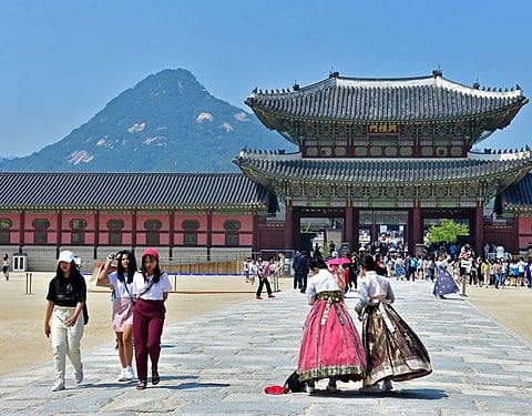 Gyeongbokgung Palace, Seoul, South Korea.