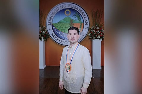 Himamaylan City Vice Mayor Justin Gatuslao (Contributed photo)