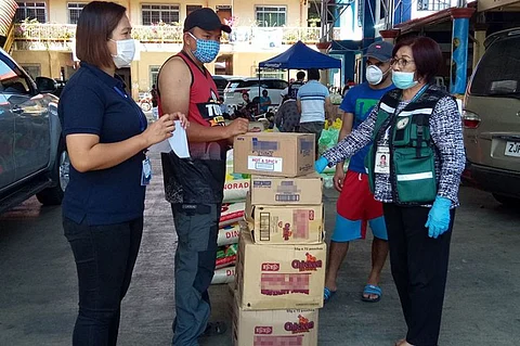 RELIEF. With the Covid 19 pandemic, Hedcor aids Tuba with relief packs. Hedcor Inc. photo