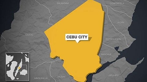 Cebu City map.