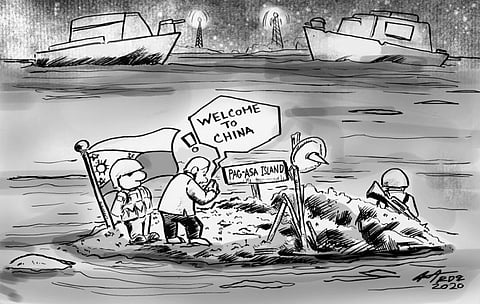 (Editorial Cartoon by Enrico Santisas)