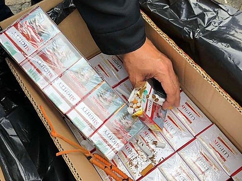 P76M worth of fake cigarettes seized