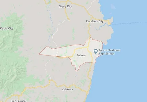 Toboso, Negros Occidental map. (Google Maps)