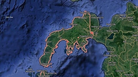 Zamboanga City map