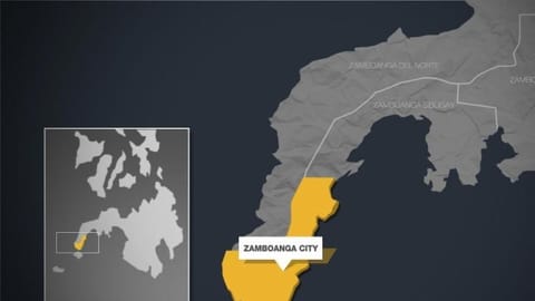 Zamboanga City map.