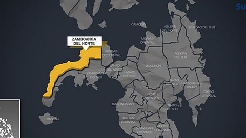 Zamboanga del Norte map