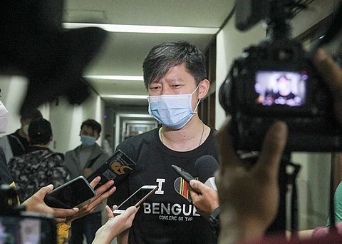 BENGUET. Benguet caretaker and ACT-CIS Partylist Representative Eric Go Yap clarified that he did not issue the statements circulating on social media that are against medical frontliners. (Jean Nicole Cortes)