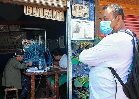 SURVIVAL. With the recent pandemic, small businesses learn to adopt to health protocols to survive the pandemic. (Photo by Jean Nicole Cortes)