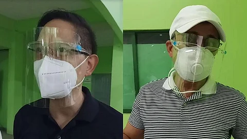 NEGROS OCCIDENTAL. Third District Representative Francisco Benitez and Abang Lingkod Representative Stephen Paduano. (Teresa D. Ellera photos)