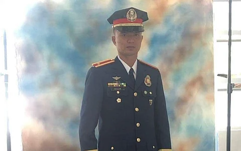SAMAR. Police Lieutenant Christian Bolok. (Photo from NSPPO)