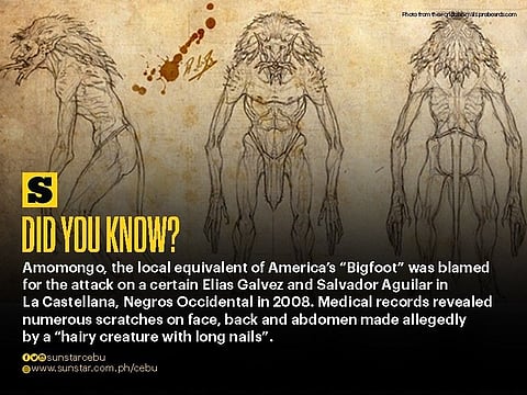 Is Amomongo the 'Bigfoot' version of the Philippines?