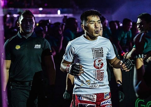 EYEING. Former ONE Flyweight World Champion Geje Eustaquio is looking forward to a rematch against either Yuya Wakamatsu of Japan and South Korea's Kim Kyu Sung. (ONE photo)